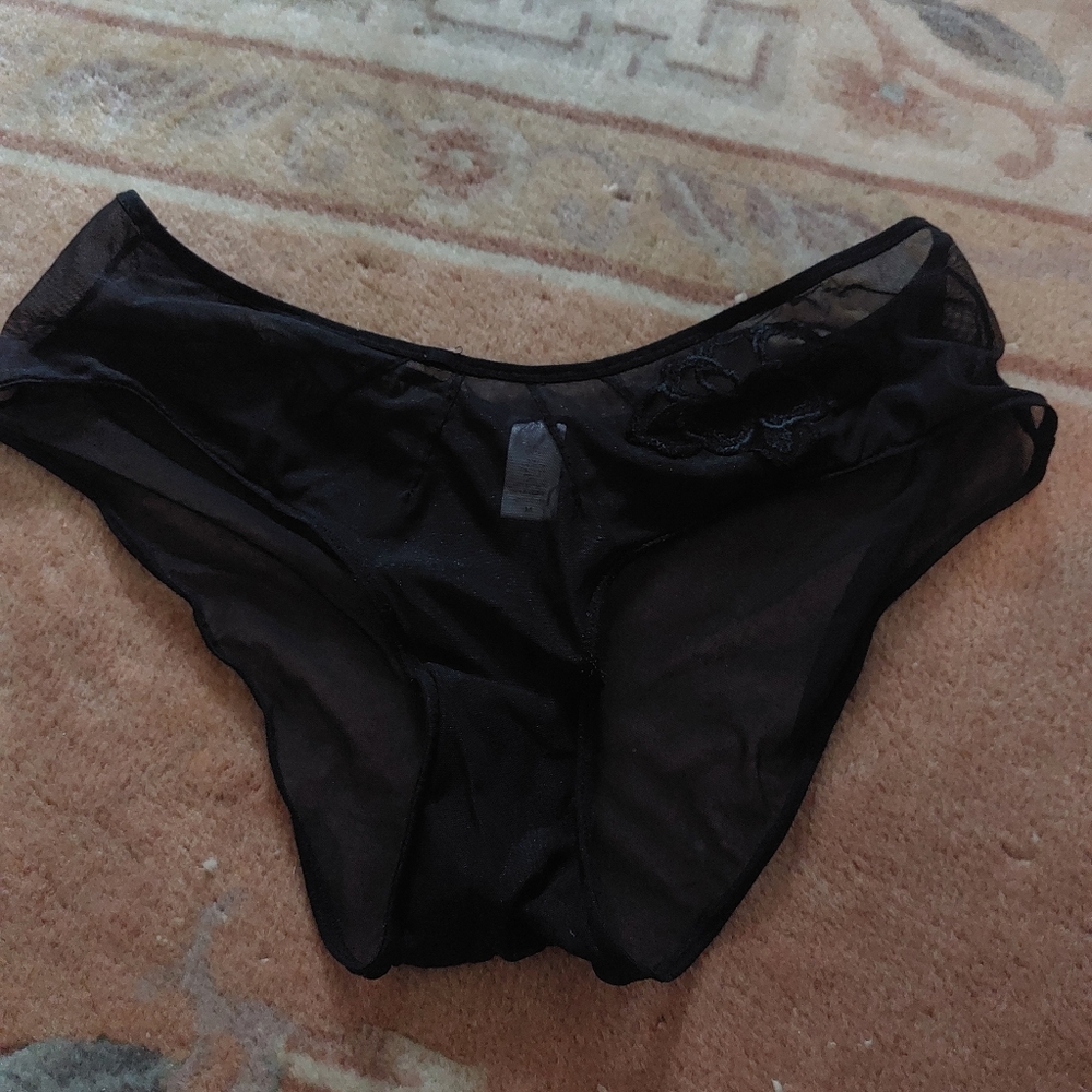 Black Mesh Lingerie